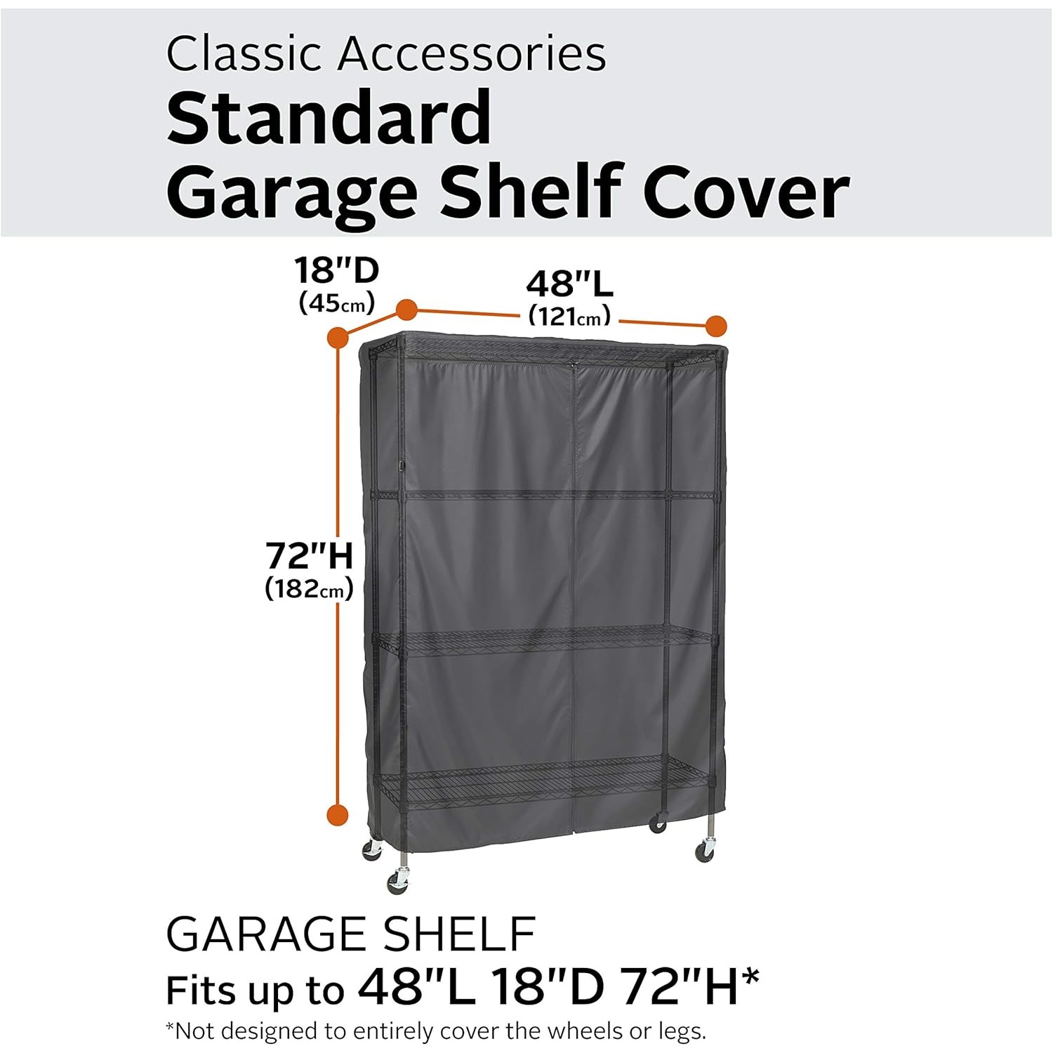 Garage Shelf Cover | Garage Storage Shelf Covers | Shelving Covers — image 7