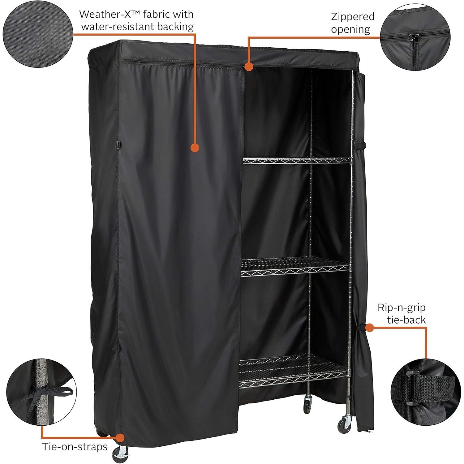 Garage Shelf Cover | Garage Storage Shelf Covers | Shelving Covers — image 8