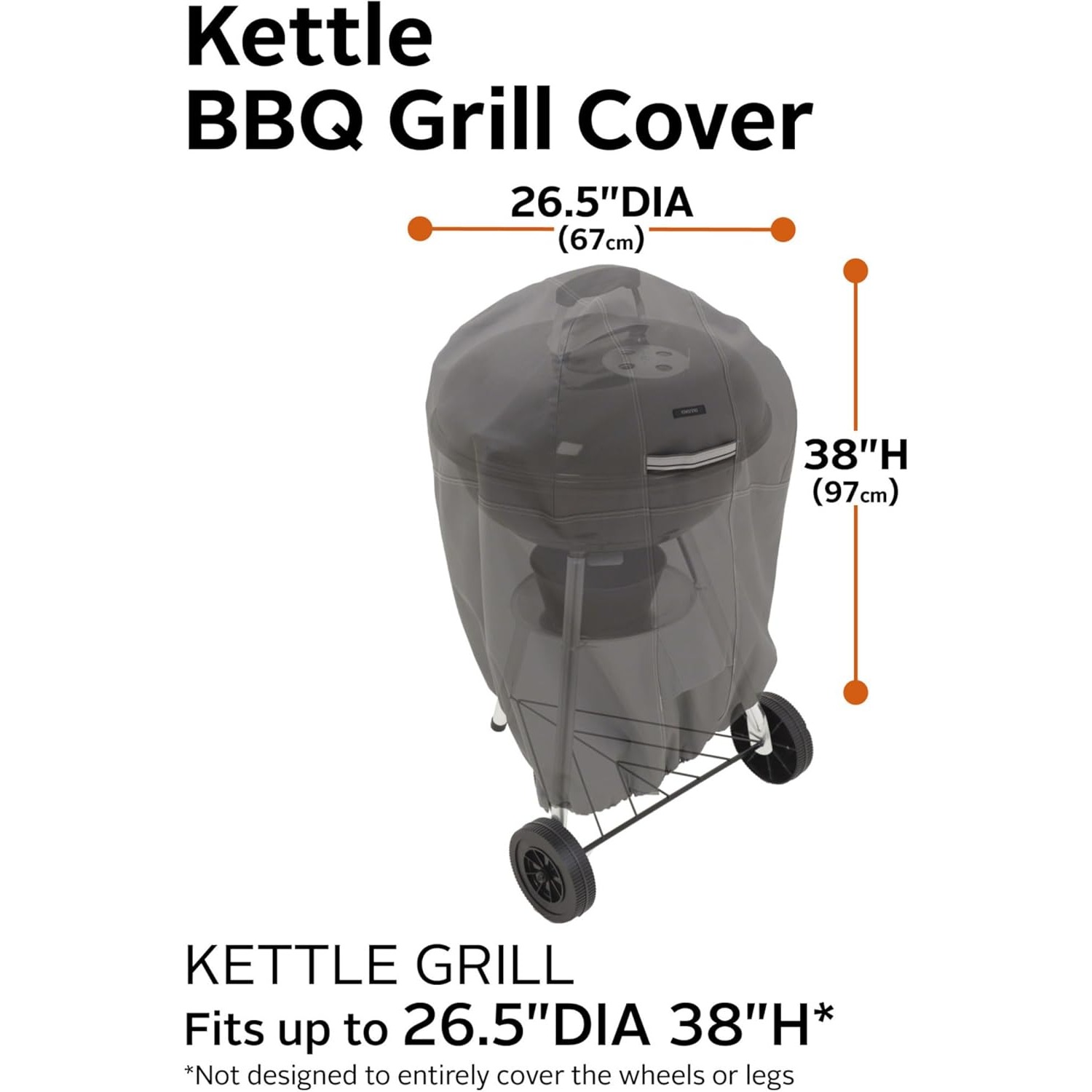 Kettle BBQ Cover | Kettle Barbecue Cover | Kettle Grill Cover — image 2