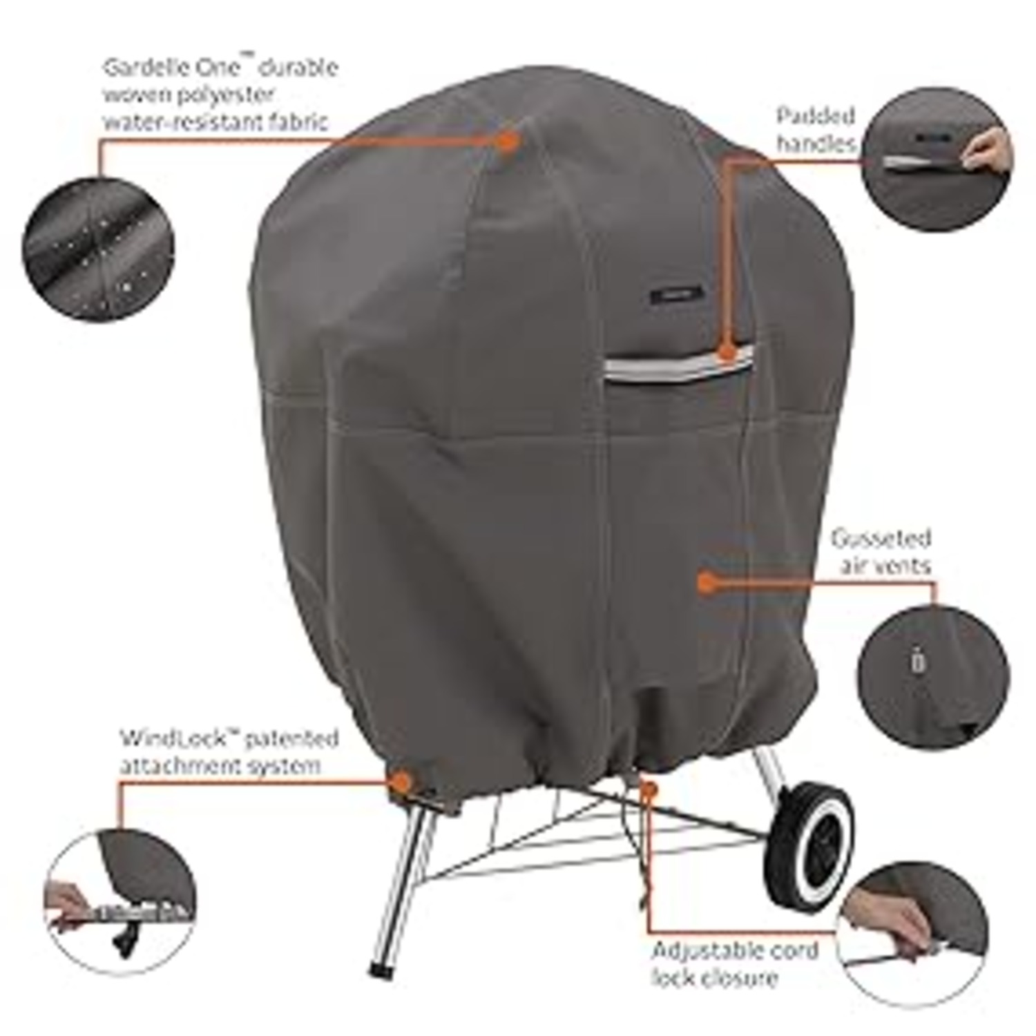 Kettle BBQ Cover | Kettle Barbecue Cover | Kettle Grill Cover — image 8